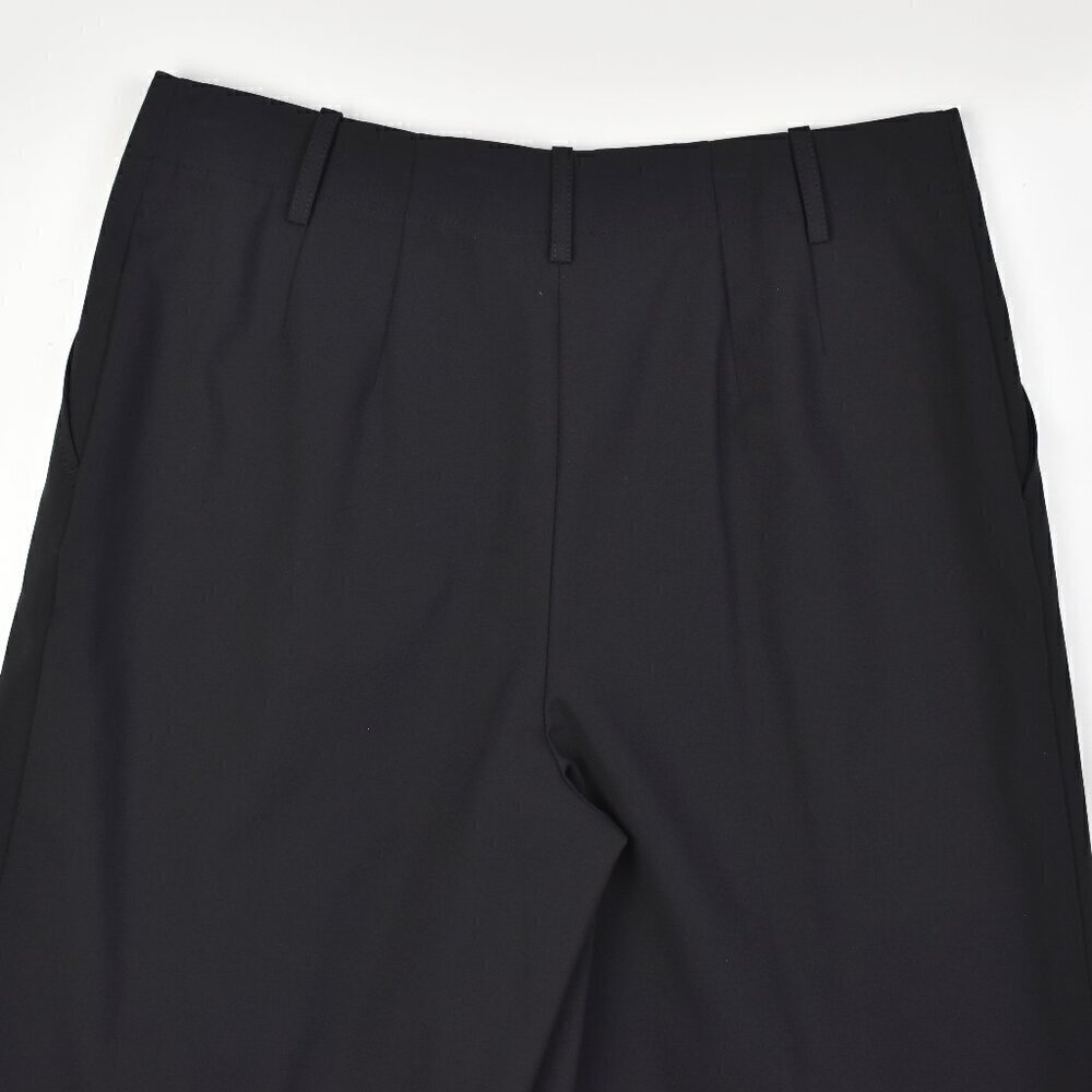 Lafayette 148 Pleated Bermuda Shorts Black NEW 6 - Picture 3 of 6